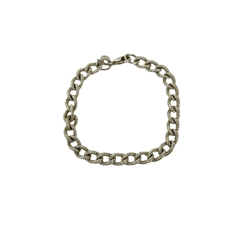 TIFFANY Authentic Silver Charm Bracelet
